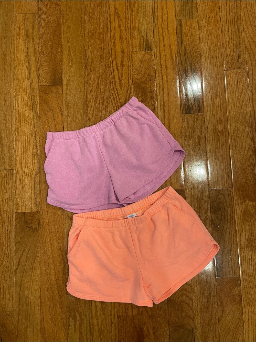 More than Magic Girl's Orange Purple Shorts Bundle Size XL (14/16) Lot